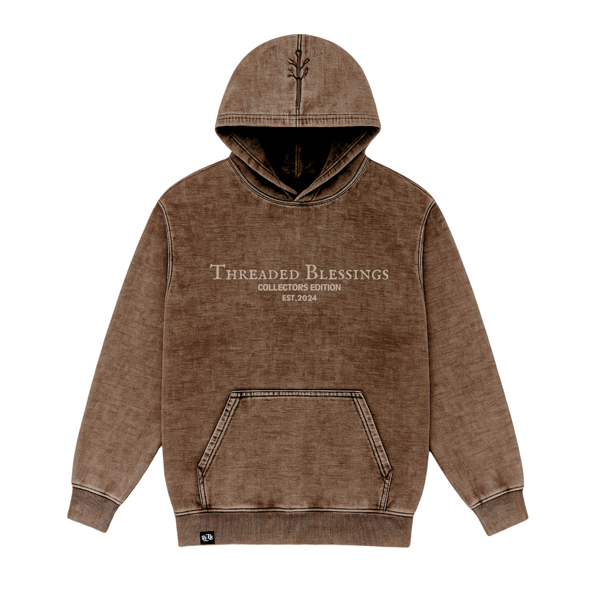 Trust>Fear Mineral Wash Hoodie