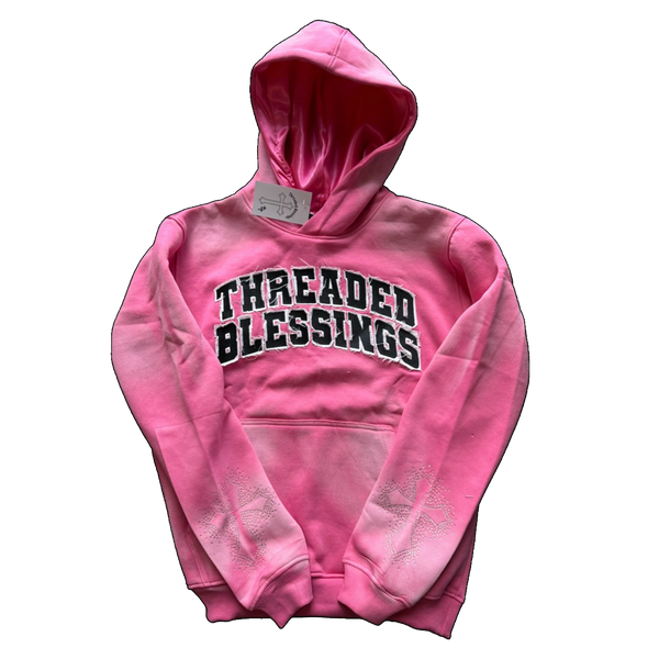 “Highly Favored” Pink Hoodie