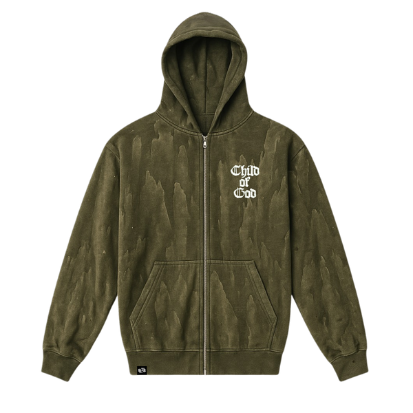 Child Of God Drip Dye Hoodie