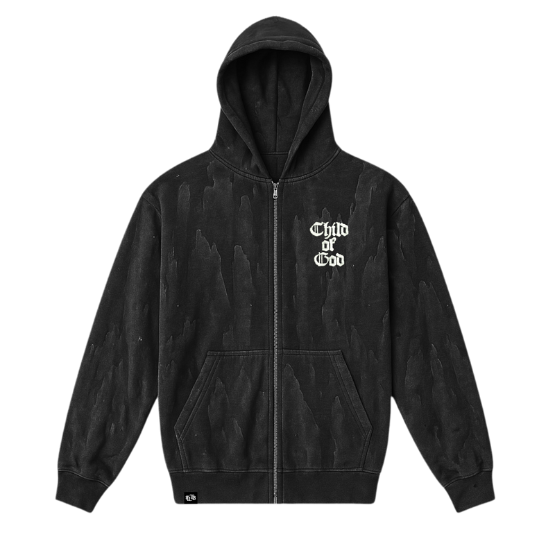Child Of God Drip Dye Hoodie