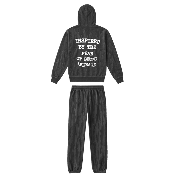 Child Of God Drip Dye Zip Hoodie Set