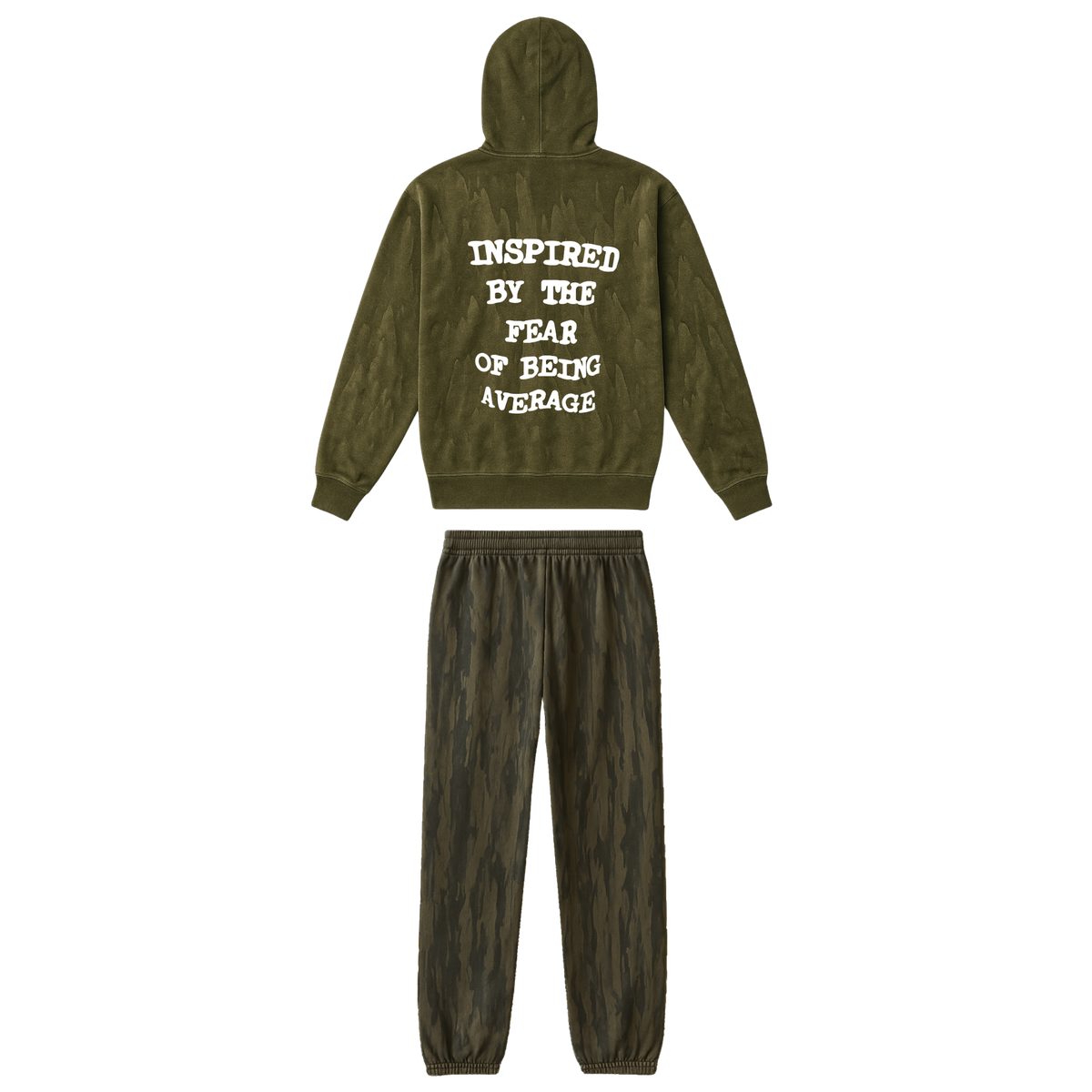 Child Of God Drip Dye Zip Hoodie Set