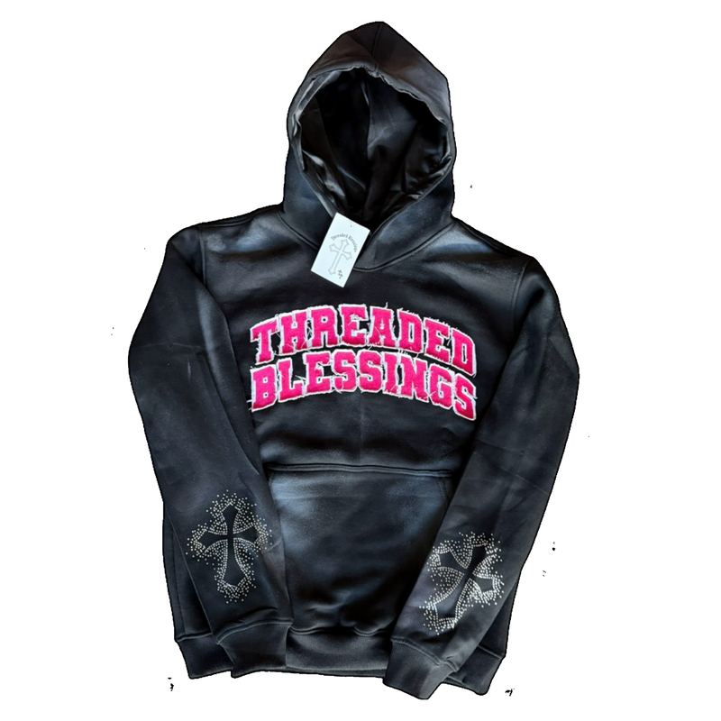 “Highly Favored” Black Hoodie