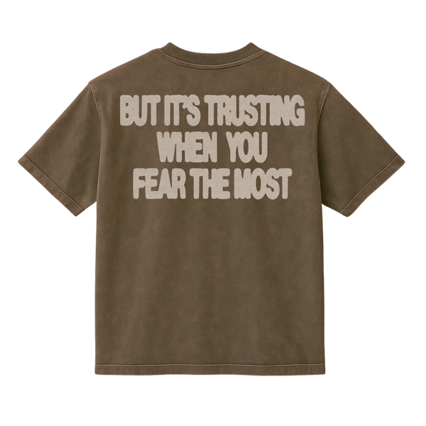 Trust>Fear Mineral Wash T-Shirt