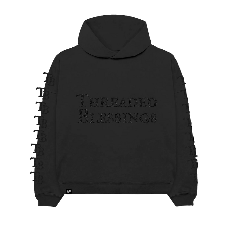 Threaded Blessings Glitter Ultra Luxury Hoodie