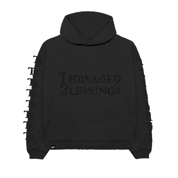 Threaded Blessings Glitter Ultra Luxury Hoodie