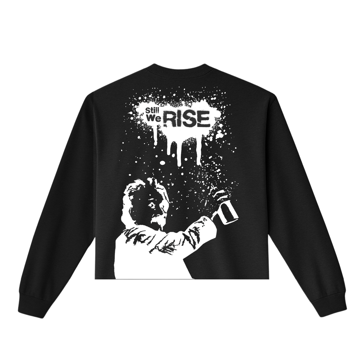 Chaos Contrôlé Long Sleeve - Black