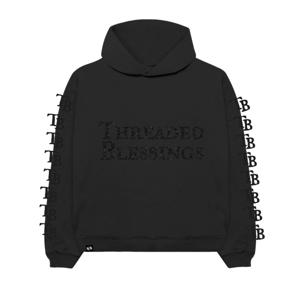 Threaded Blessings Glitter Ultra Luxury Hoodie