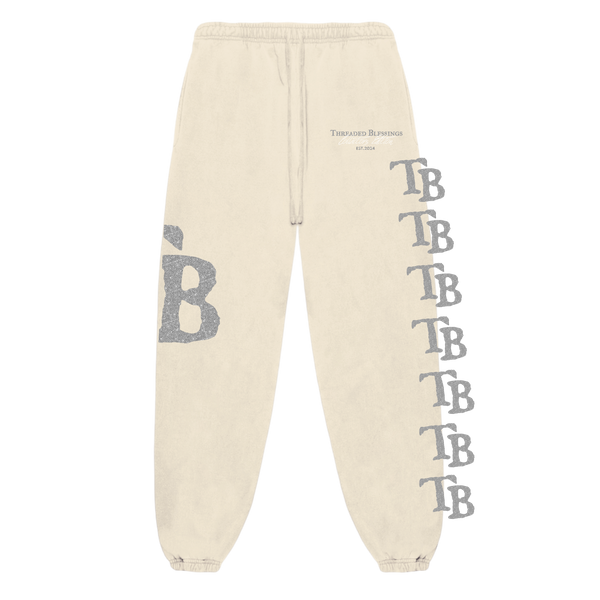 Threaded Blessings Glitter Ultra Luxury Sweat Pants