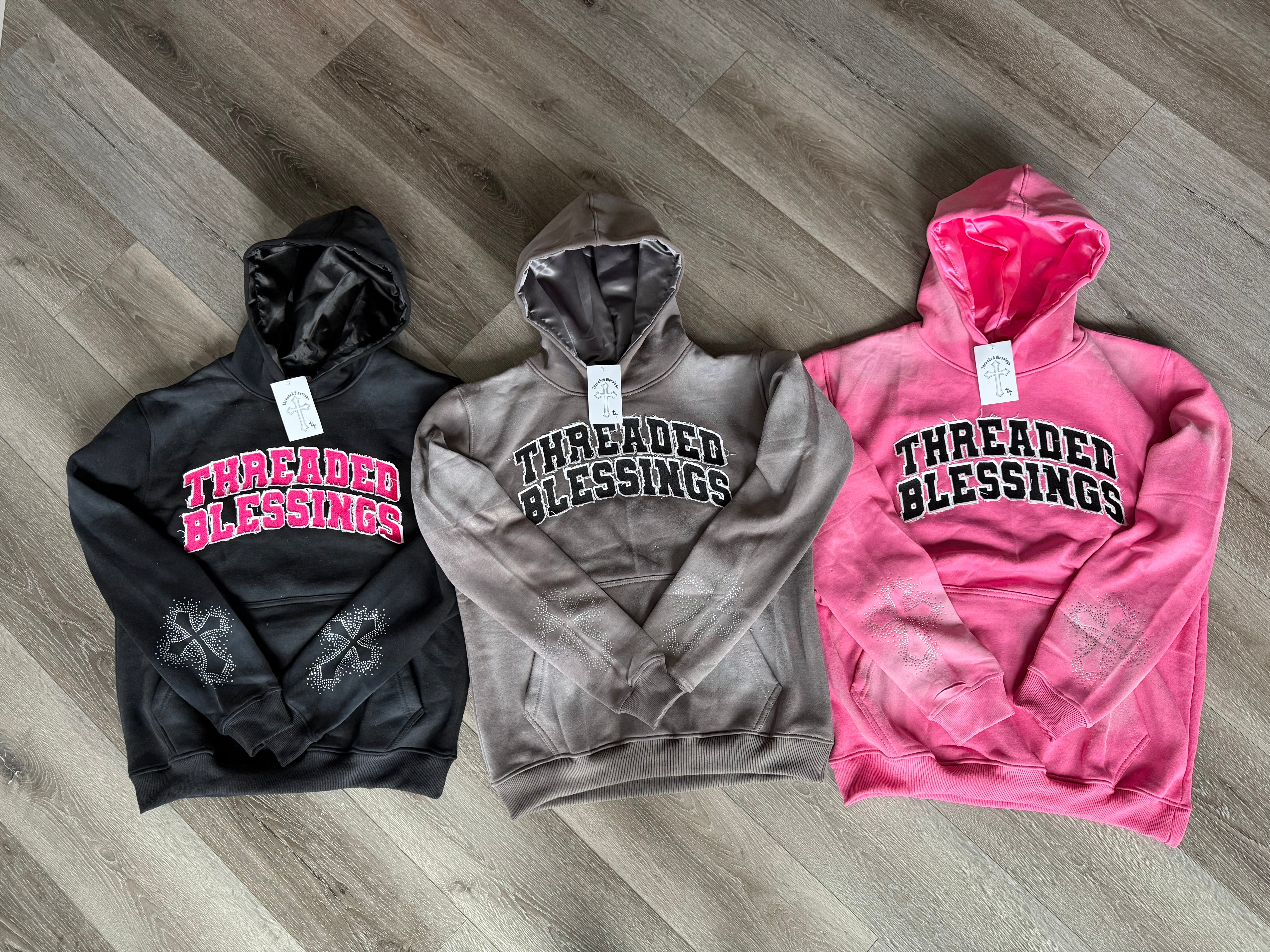 “Highly Favored” Black Hoodie