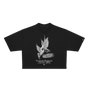 Threaded Blessings - Dove Crop Tee