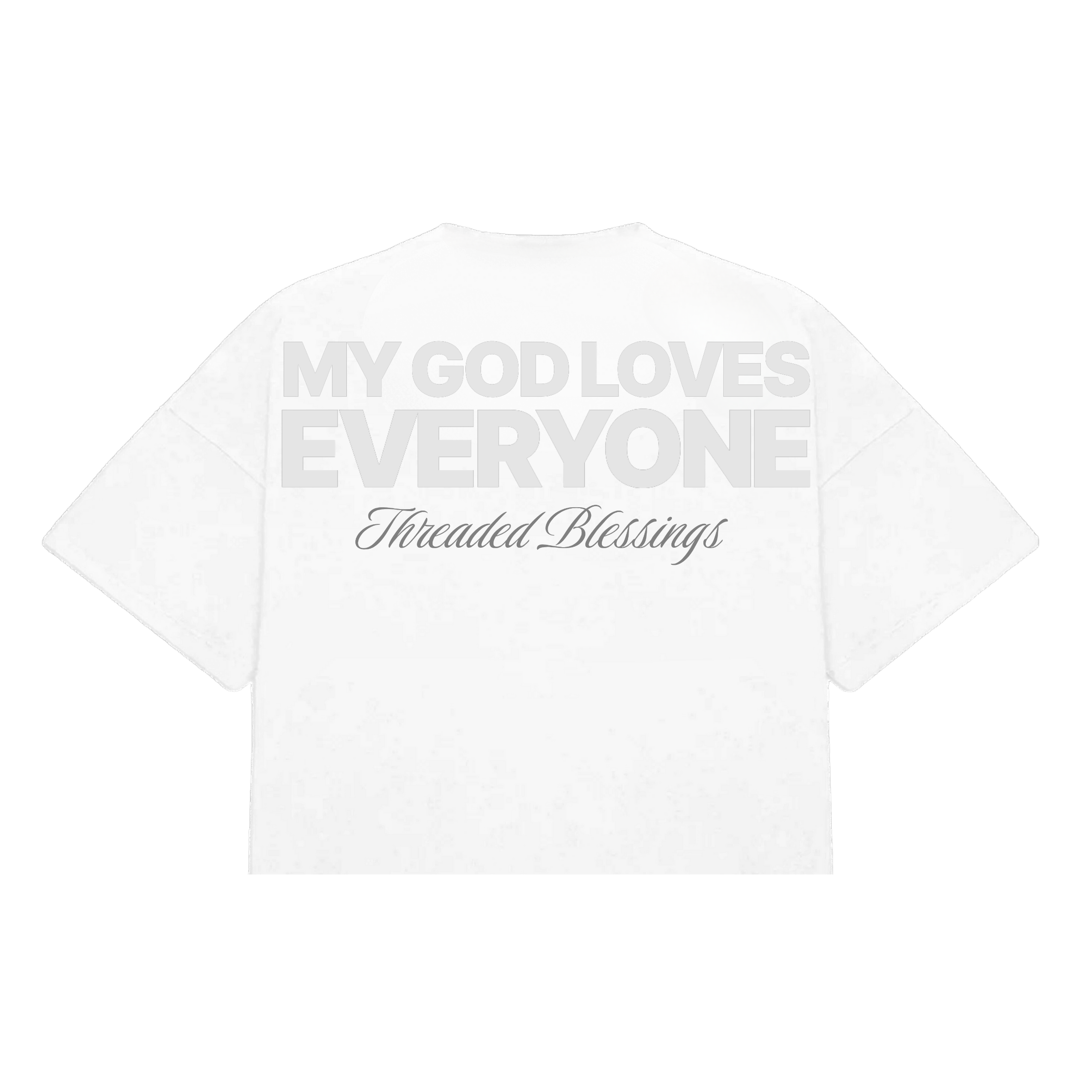 Threaded Blessings - I Was Blind Cropped Tee