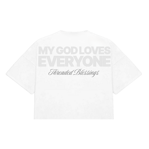 Threaded Blessings - I Was Blind Cropped Tee
