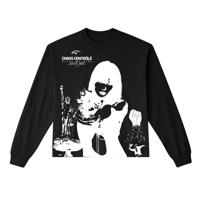 Chaos Contrôlé Long Sleeve - Black