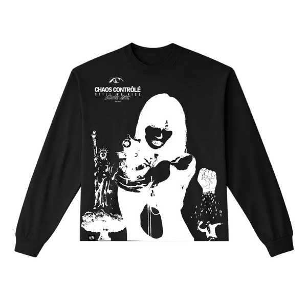 Chaos Contrôlé Long Sleeve - Black